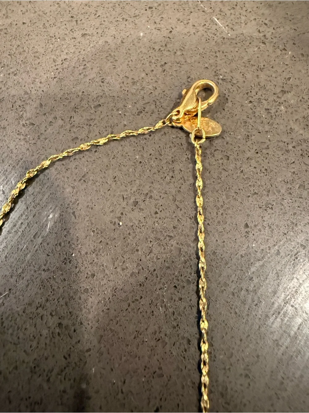 Gold‎ Twisted Rope Necklace - Women Jewelry 16in